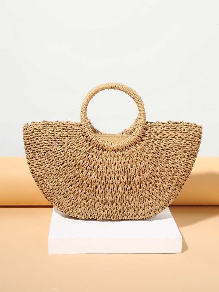 Woven Design Tote Bag | SHEIN