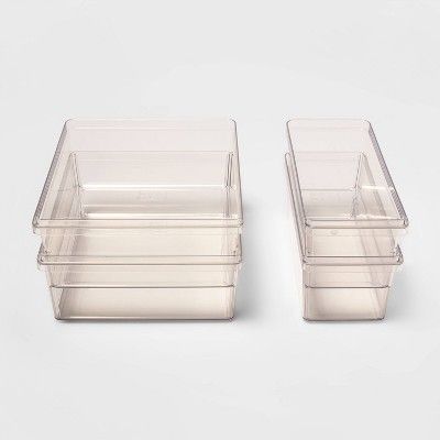 4pc Refrigerator Storage Bin Set - Made By Design™ | Target