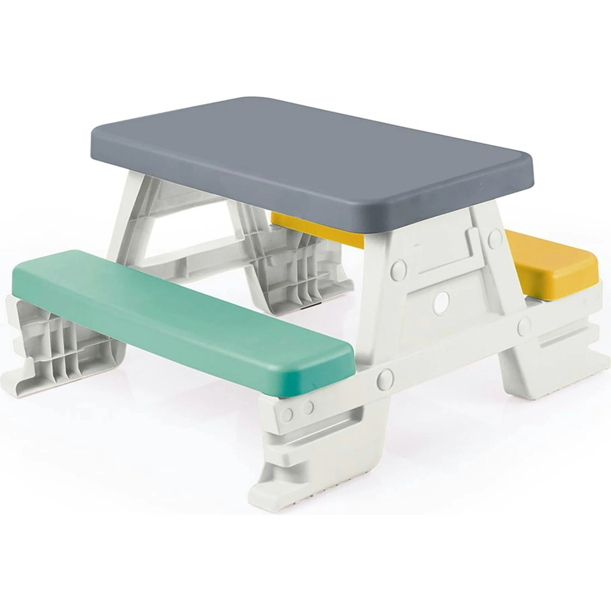 Dolu: Picnic Table for 4: White | Maisonette