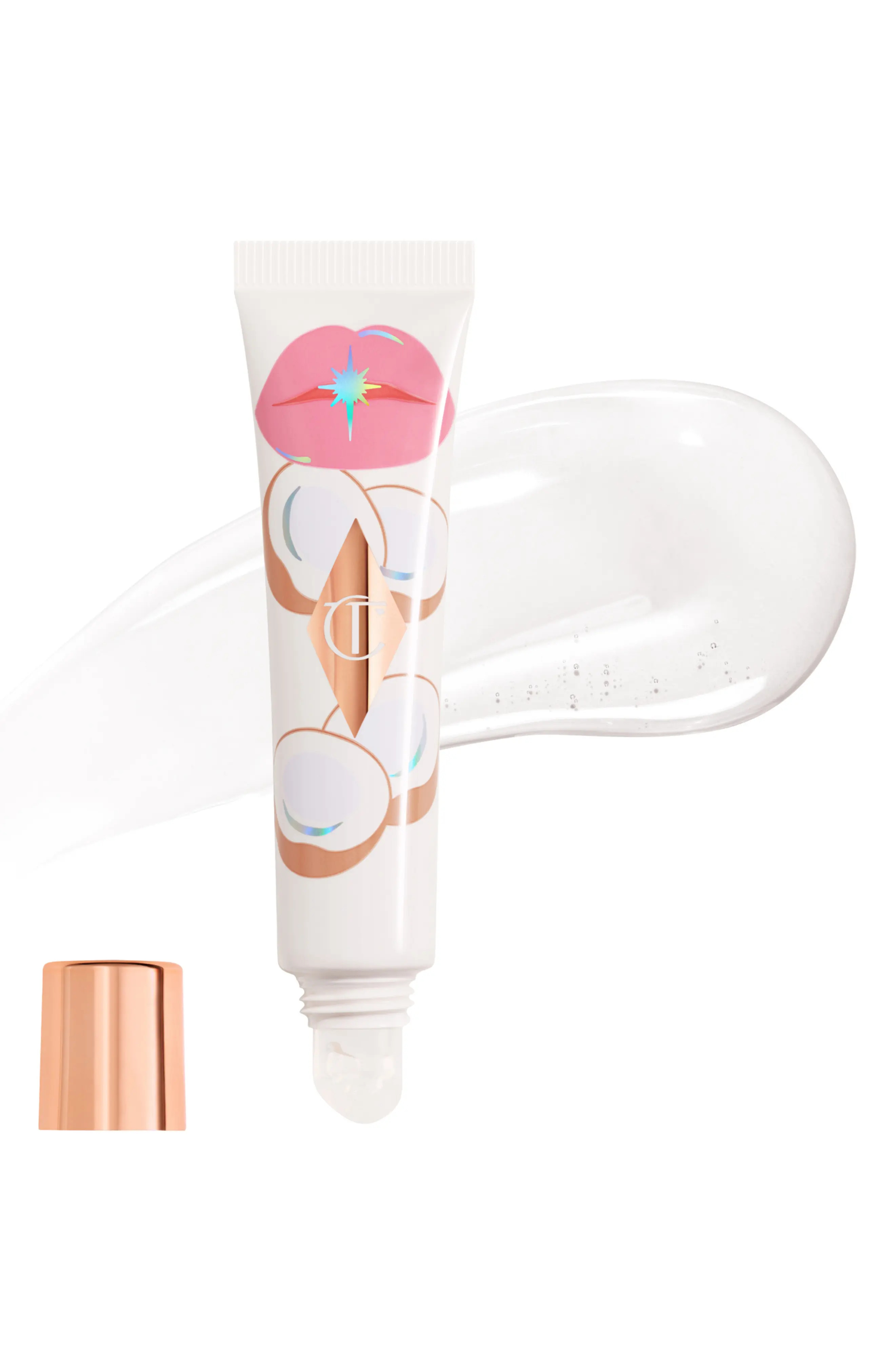 Charlotte Tilbury Unreal Lips Healthy Glow Nectar Oil in Strawberry Vanilla at Nordstrom | Nordstrom