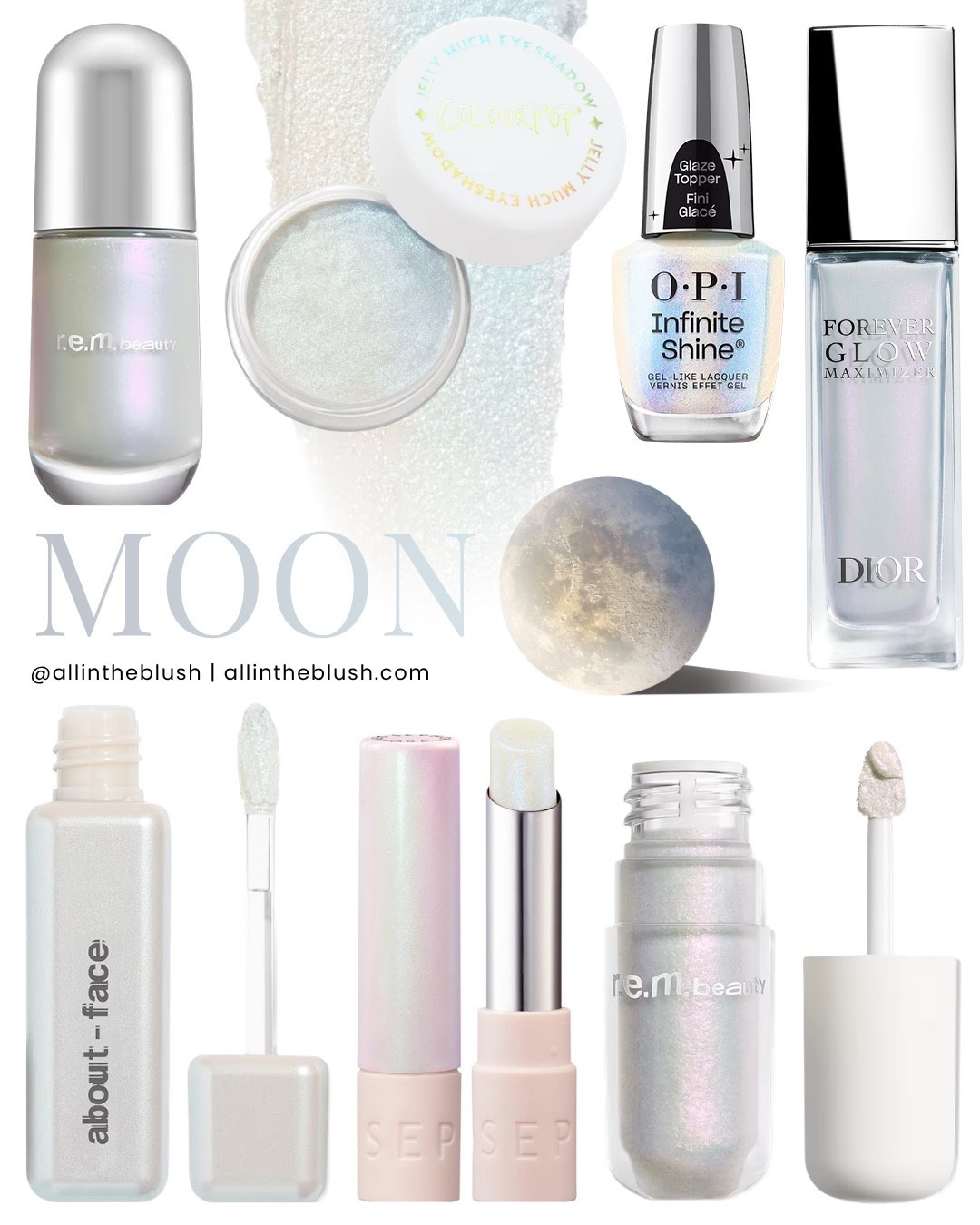 Moon inspired beauty mood board🌙

#LTKgrwm #LTKBeauty #LTKootd