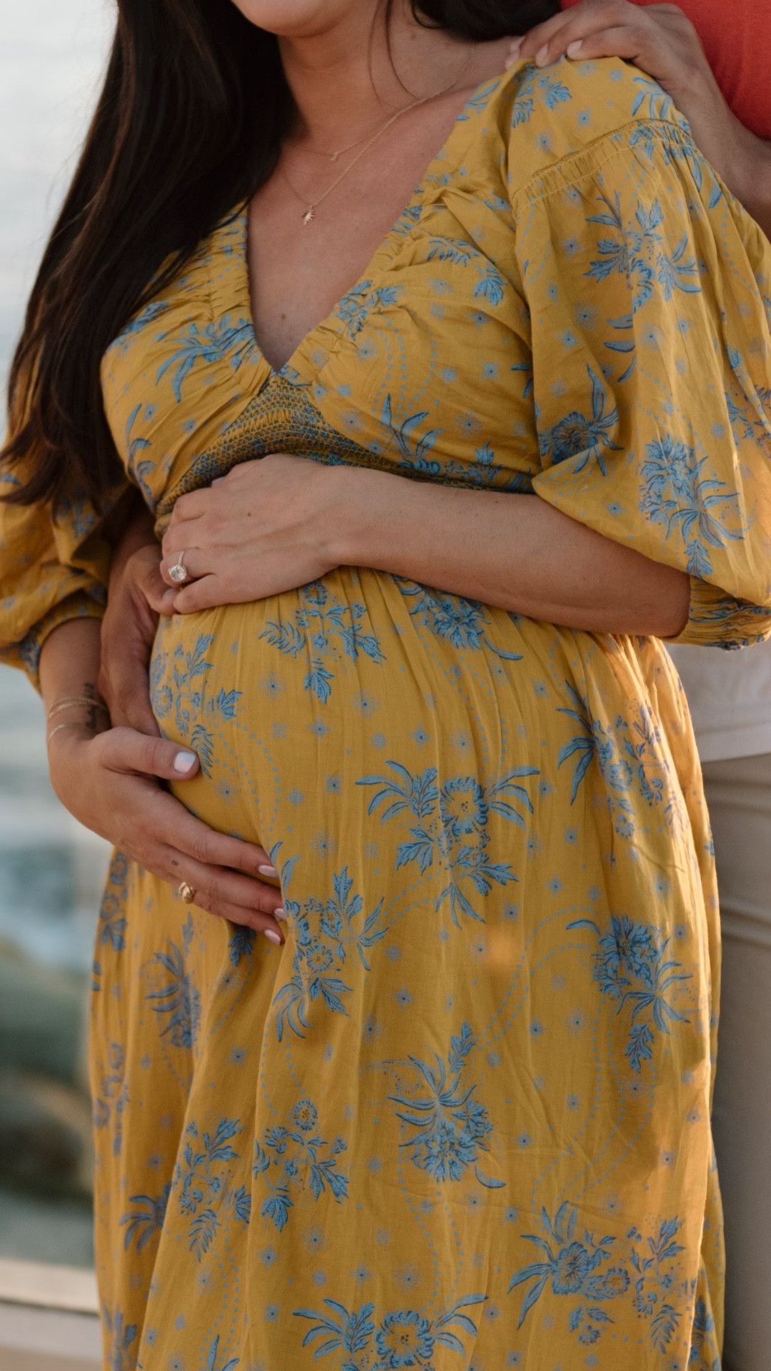 Free People dress. I’m wearing a small so there’s room for the bump and it comes in a variety of colors 

#LTKbump #LTKSeasonal #LTKstyletip