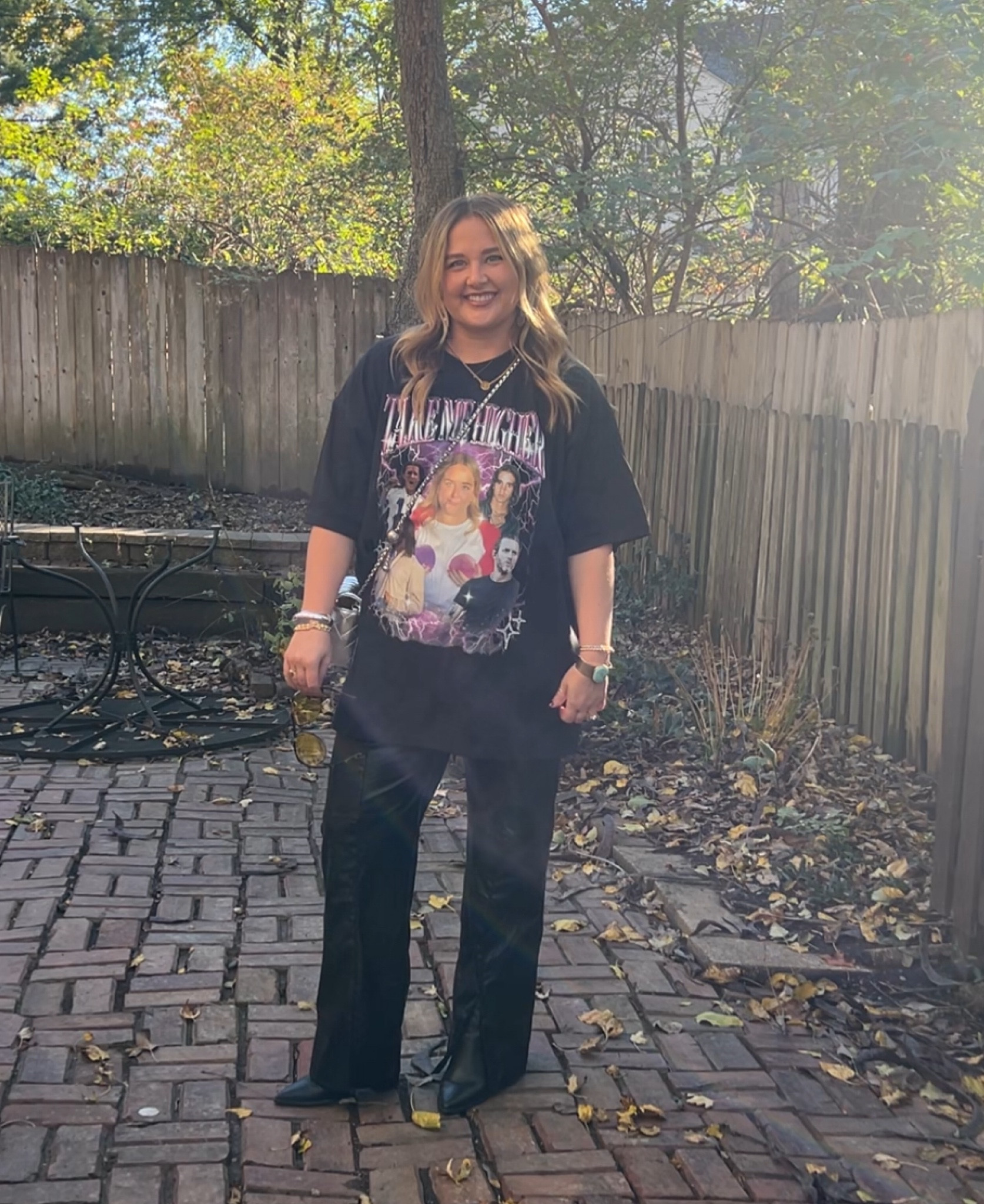 Concert outfit! Could recreate with any band tee! 

#LTKMidsize #LTKStyleTip #LTKFindsUnder50