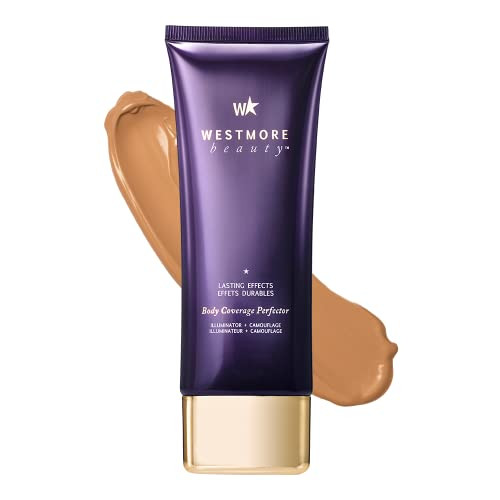Westmore Beauty Skin Foundation Concealer, Body Makeup 3.5 Fl Oz (Golden Radiance, Cream) - Waterproof, Transfer-Resistant, Long-Lasting Coverage for Tattoo, Stretch Marks, Scars | Amazon (US)