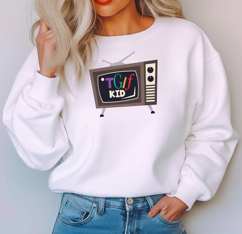 TGIF Kid Retro TV Sweatshirt | Boy Meets World Fan Sweatshirt | 90's Television Sweatshirt | 90's... | Etsy (US)