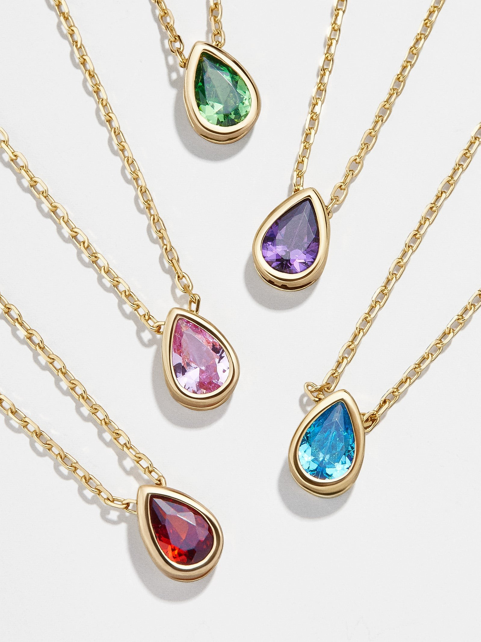 Nadine 18K Gold Birthstone Necklace | BaubleBar (US)