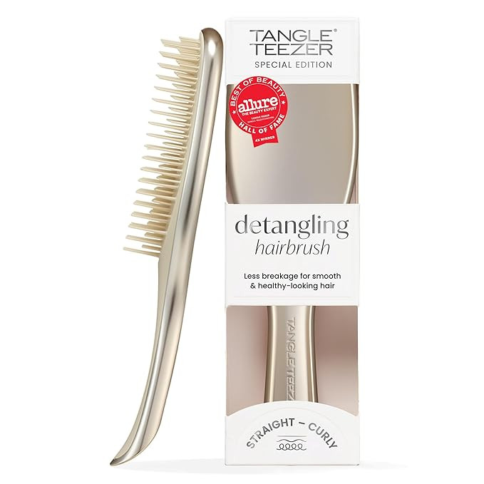 Tangle Teezer Chrome Ultimate Detangler Brush for Wet & Dry Hair, Eliminates Knots & Reduces Brea... | Amazon (US)