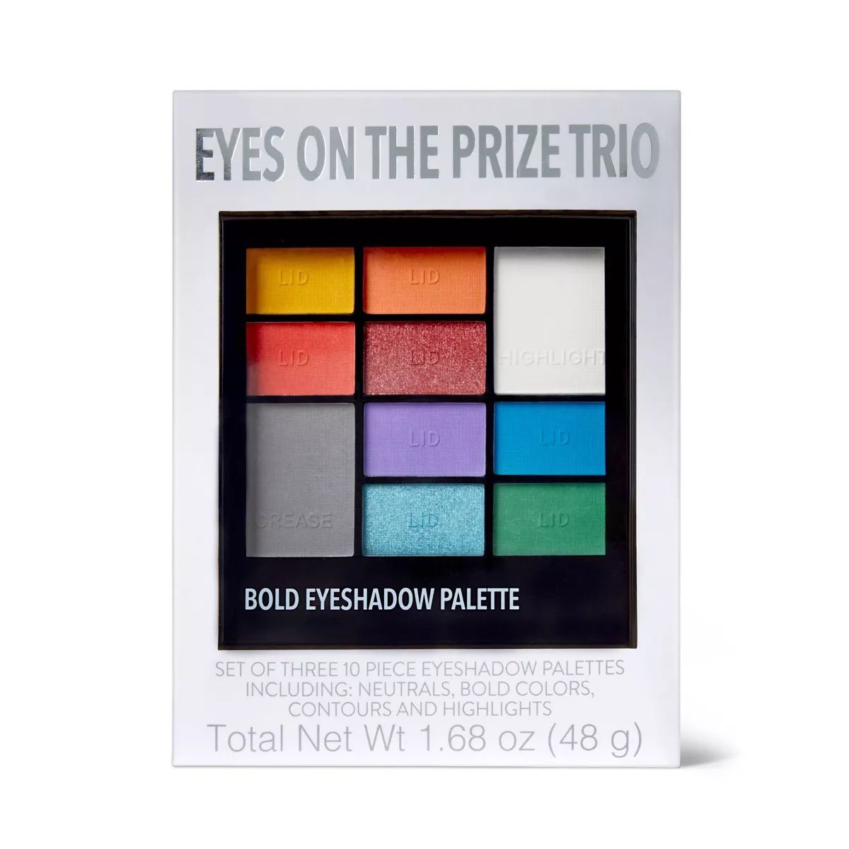 Eyes On The Prize Eyeshadow Palette Gift Set - 3ct | Target