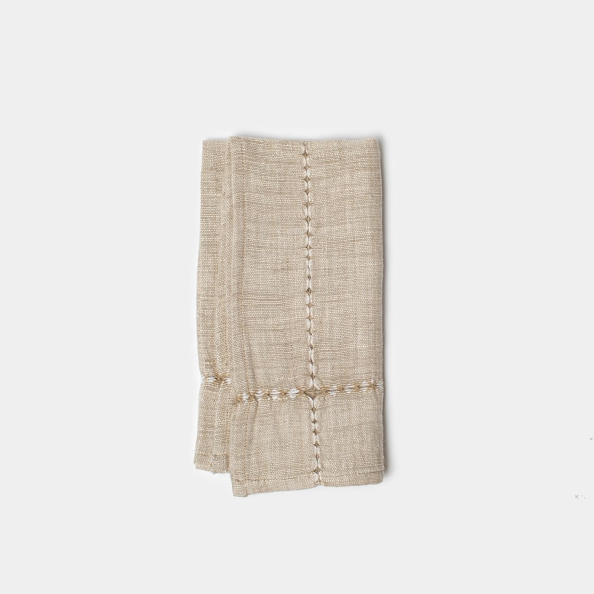 Pulled Cotton Napkin in Rattan | Amber Interiors