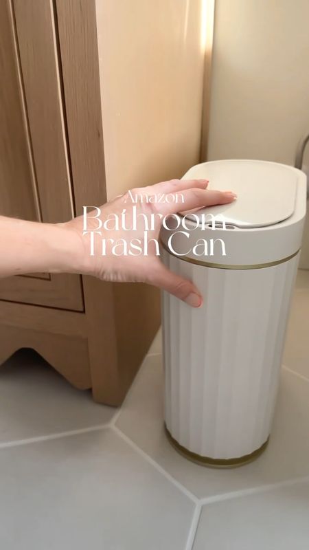 Who knew that my kids would get so excited about a trash can! 😂 Honestly it’s pretty fabulous. Automatic sensor controlled open and close! Beauty and functionality at its best. 🗑️ 
.
.
.
.
.
#amazon #amazonprime #amazondeals #amazonmusthaves #amazonbathroom #amazonhome #bathroomdesign #bathroomdecor #bathroomrenovation #bathroomideas #bathroomgoals#LTKFind

#LTKstyletip #LTKfamily #LTKhome