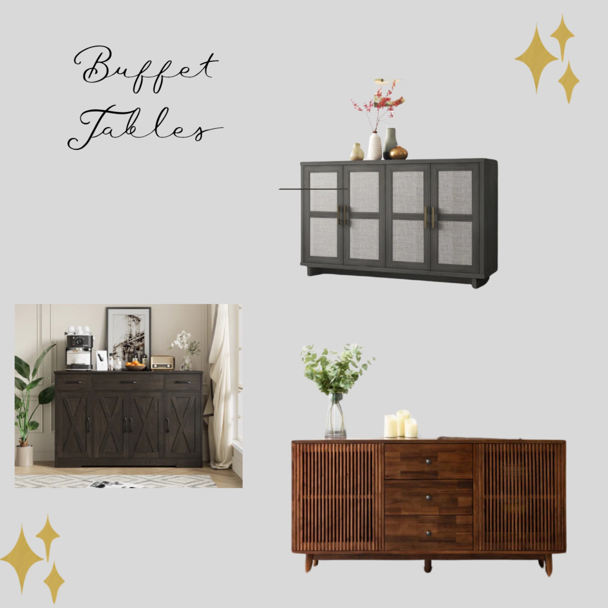 Wayfair has some beautiful buffet tables on sale. 

#LTKSummerSales 

#LTKHome