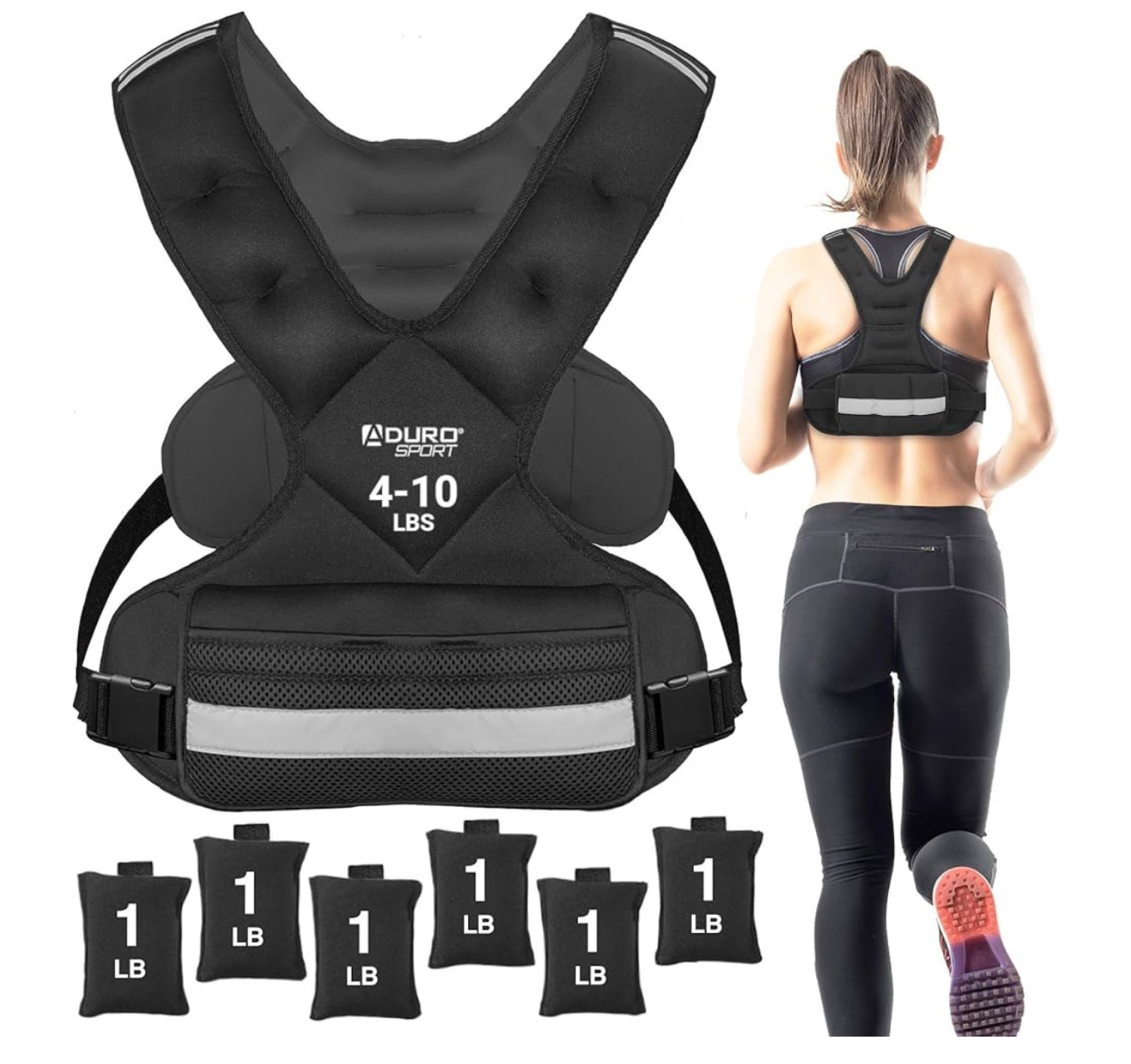 A weighted vest for walking to improve posture, flatten abs and lots more of benefits!

#LTKGiftGuide #LTKFitness #LTKActive