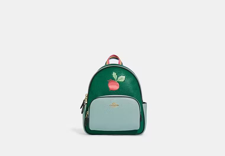 Mini Court Backpack With Radish | Coach Outlet