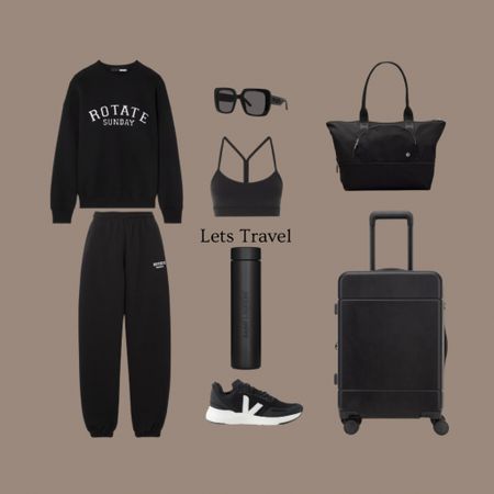 Let’s Travel. I love a good matching outfit for traveling. Comfort, cuteness, casual and chic! 

#traveloutfit #travel #travelstyle #rotate #netaporter #tracksuit #twopiece #suitcase

#LTKfit #LTKtravel #LTKFind