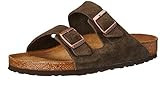 Birkenstock Arizona Soft Footbed Mocha Suede Regular Width - EU Size 36 / Women's US Size 5-5.5 | Amazon (US)