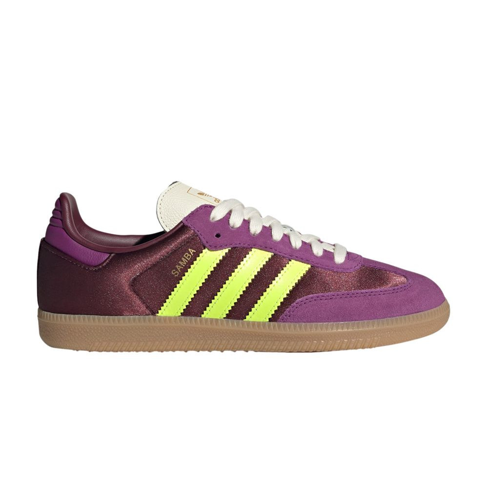 Adidas Wmns Samba OG 'Maroon Rich Mauve Satin' | Purple | Women's Size 13.5 | GOAT