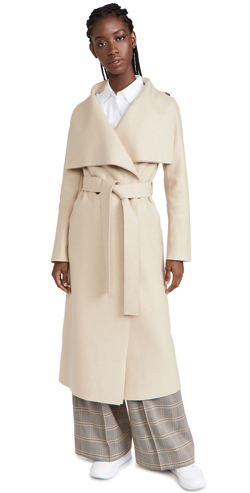 Women volcano coat pressed wool | Shopbop