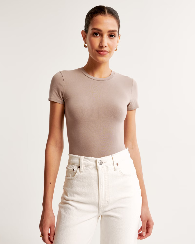 Essential Tuckable Baby Tee | Abercrombie & Fitch (US)