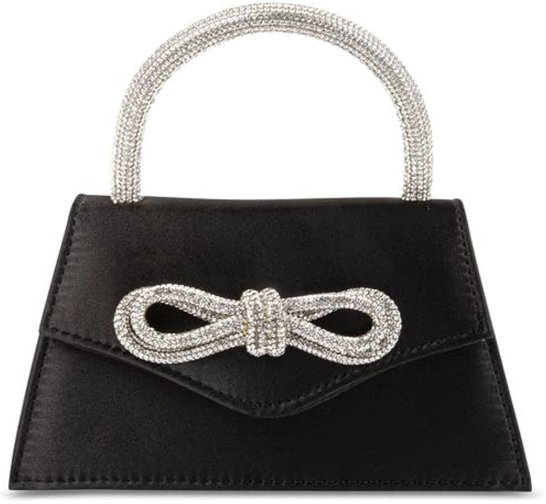 Women's Rhinestone Evening Clutch Purses Bow Satin Handbags Shoulder Crossbody Bag for Party Wedd... | Amazon (US)
