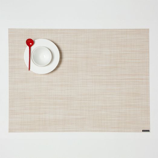 Chilewich Easy-Care Mini Basketweave Placemats | West Elm (US)