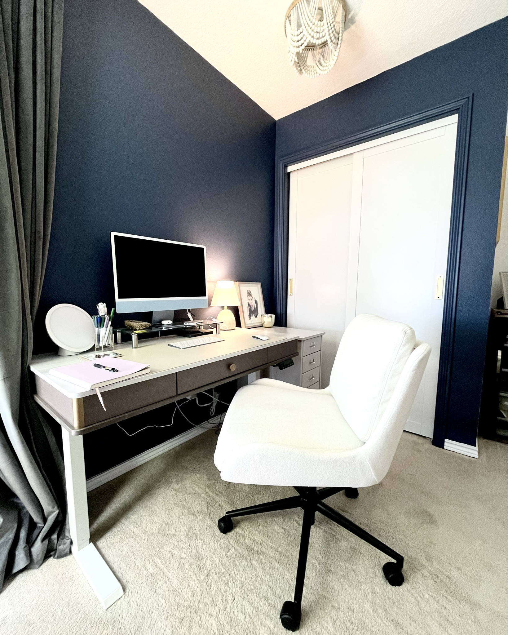 I’m so in love with this new cozy office chair. I love that I can sit cross legged and the cushions are so soft. Perfect for hours of work! 

#LTKHome