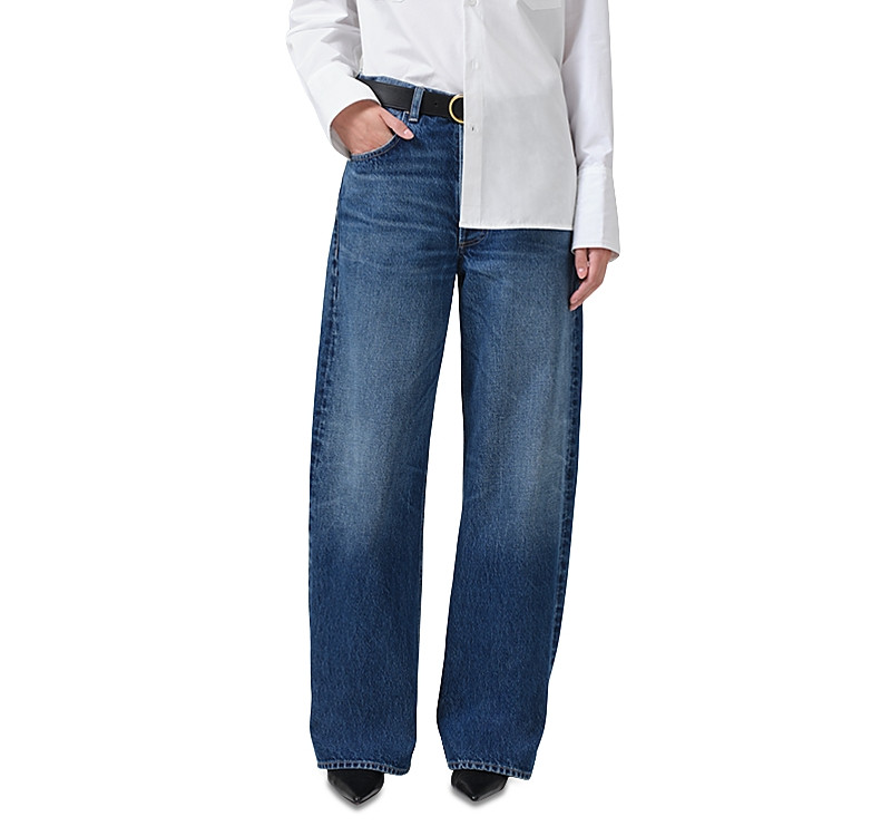 Citizens of Humanity Ayla High Rise Baggy Cropped Wide Leg Jeans in Claremont | Bloomingdale's (US)