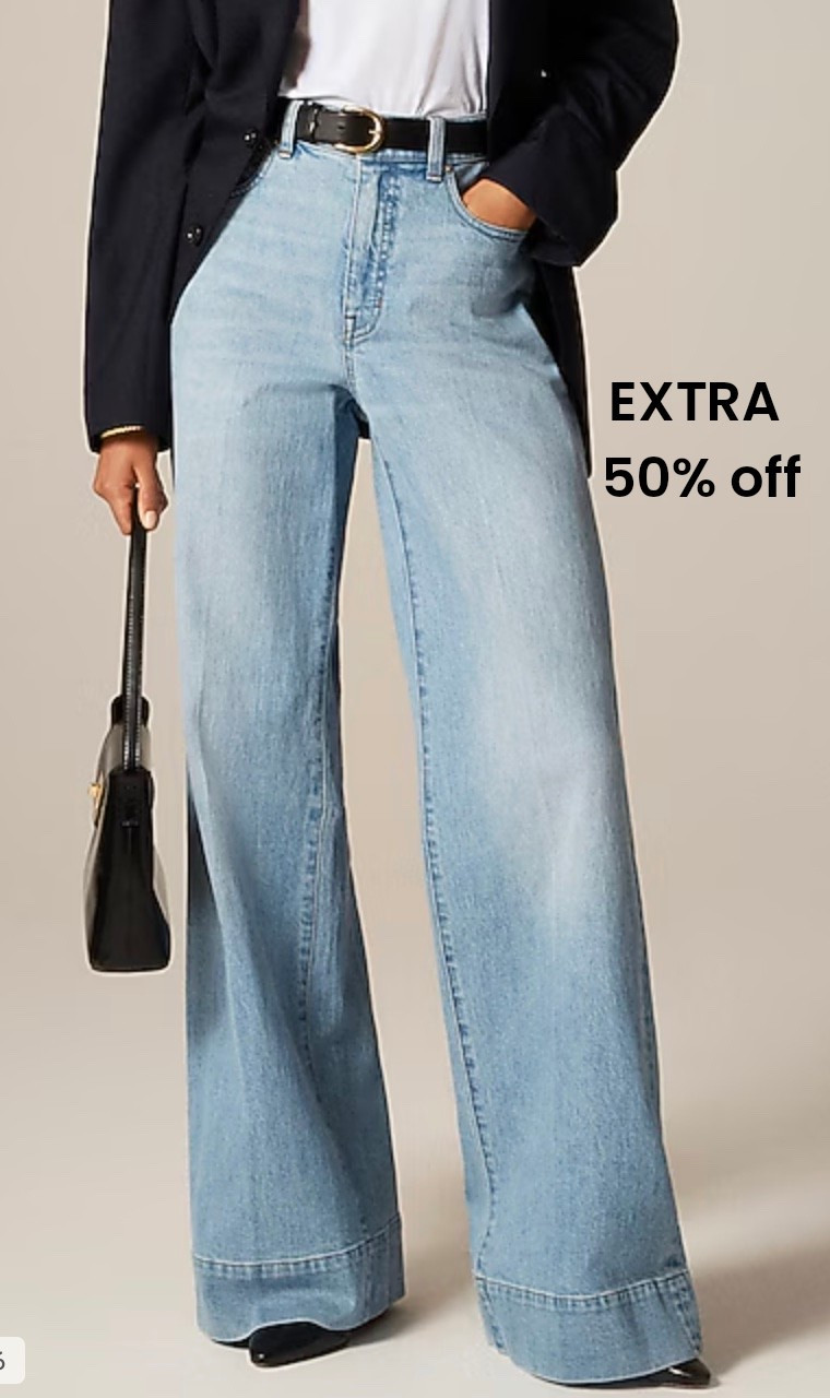 LOVE these trousers and wear often! 
Fit TTS

For just a couple of days, you can get an extra 50% off
Use code SHOPQUICK 

Was $158 now $71! 

Linking other favorites on this sale also

Jcrew 

#LTKOver40 #LTKStyleTip #LTKSaleAlert