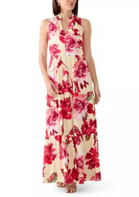 Women's Sleeveless Tiered Floral Dress | Belk