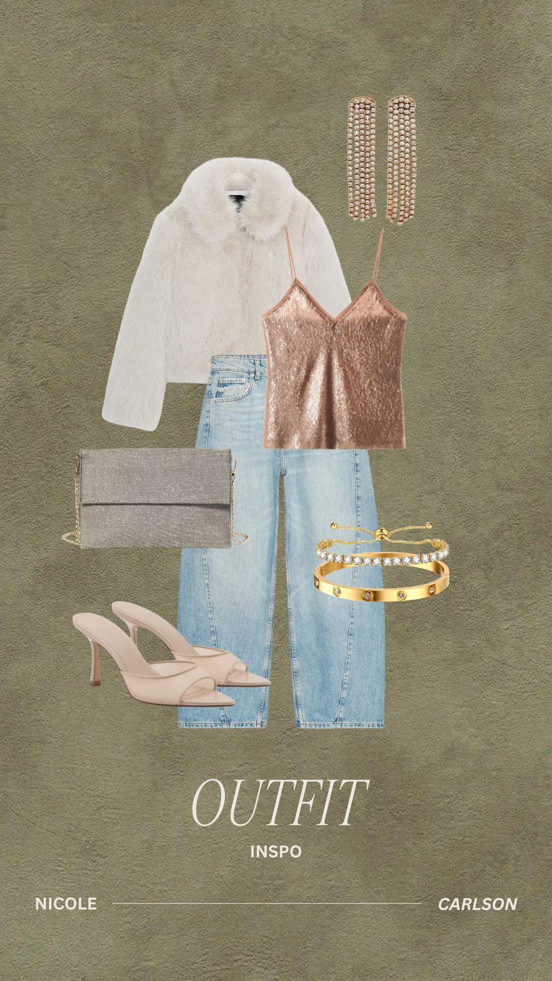 Holiday Outfit Inspo for parties, new years, and cocktail dinners.  

 

#LTKGiftGuide #LTKHoliday #LTKootd