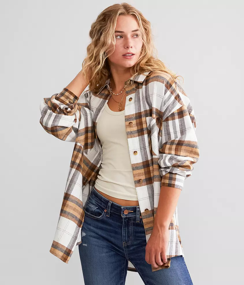Flannel Boyfriend Shirt | Buckle
