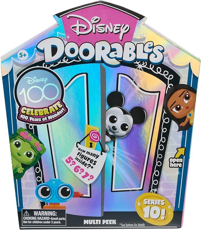 Just Play Disney Doorables NEW Multi Peek Series 10, Collectible Blind Bag Figures, Styles May Va... | Amazon (US)