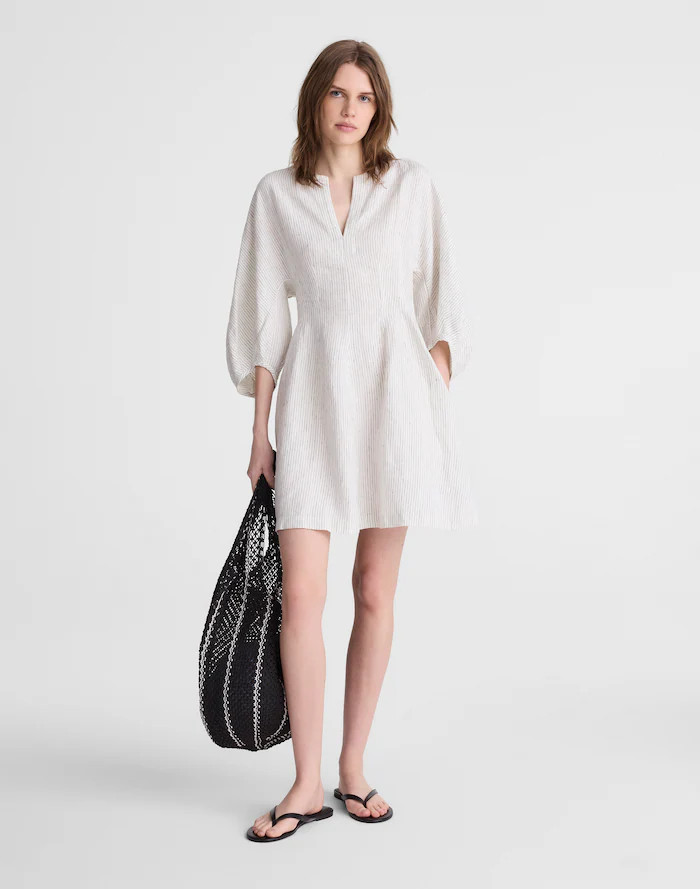 Splitneck Mini Dress | Madewell