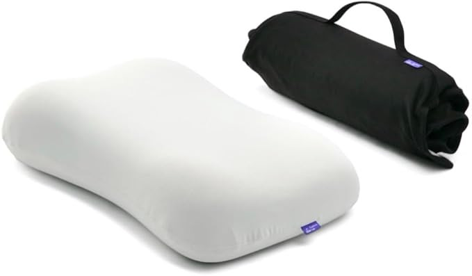Cushion Lab Travel Deep Sleep Pillow \u2013 Compact Memory Foam Neck Pillow for Sleeping, Portabl... | Amazon (US)