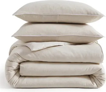 Washed Linen & Cotton Duvet Cover & Sham Set | Nordstrom