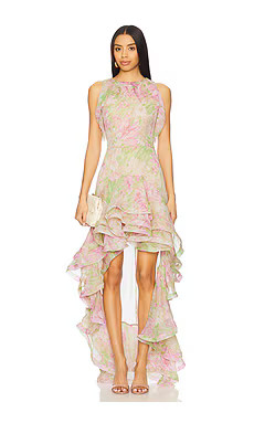 ELLIATT Morgan Gown in Pinkmulti from Revolve.com | Revolve Clothing (Global)