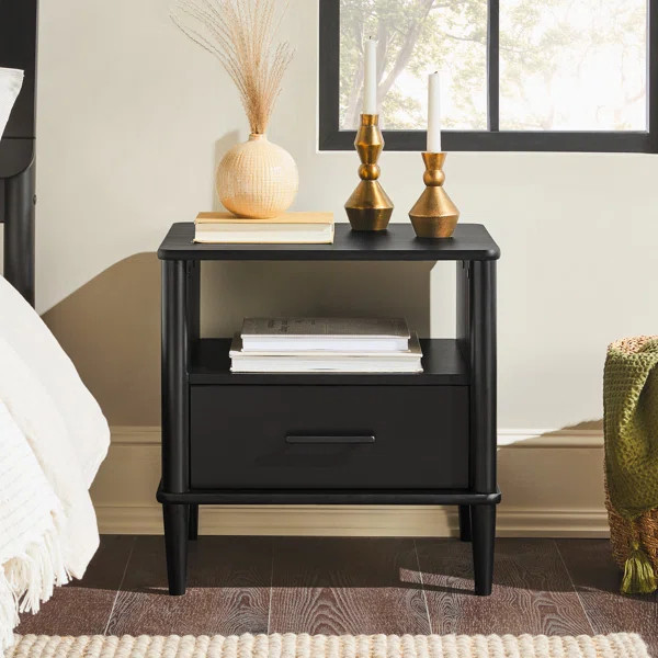 Henline Solid Wood Nightstand | Wayfair North America