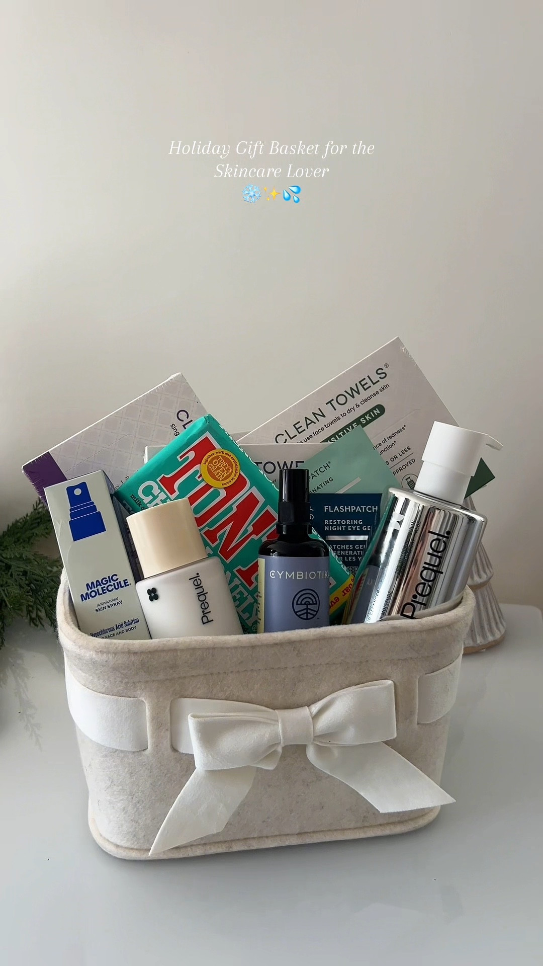 Holiday Gift Basket for the Skincare Lover ✨💦 Clean Skin Club | Prequel Skincare | Magic Molecules 

#LTKHoliday #LTKBeauty #LTKGiftGuide
