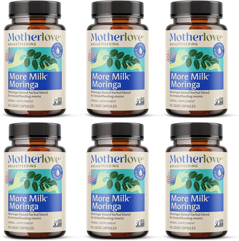 Motherlove More Milk Moringa (270 Liquid caps) Moringa-Based Lactation Supplement to Support Brea... | Amazon (US)