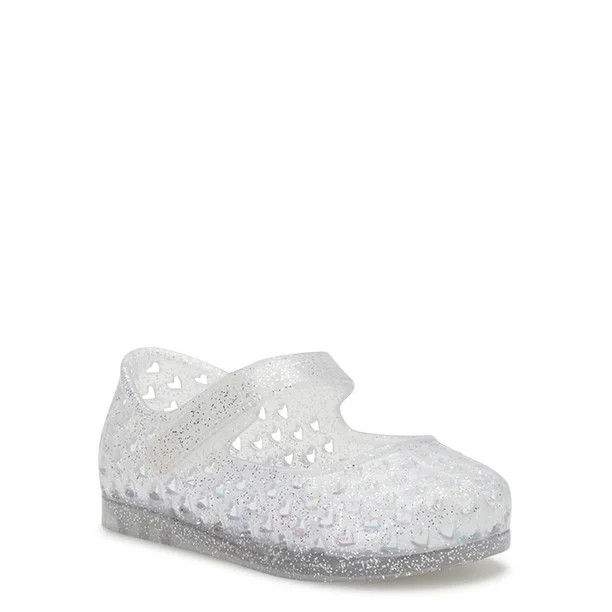 Wonder Nation Baby Girls Mary Jane Jelly Shoes, Sizes 2-6 | Walmart (US)