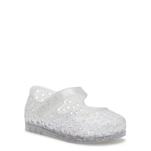 Wonder Nation Baby Girls Mary Jane Jelly Shoes | Walmart (US)