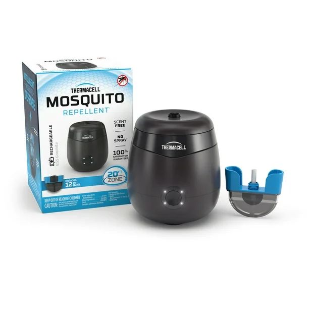 Thermacell Rechargeable Mosquito Repeller, Charcoal - Walmart.com | Walmart (US)