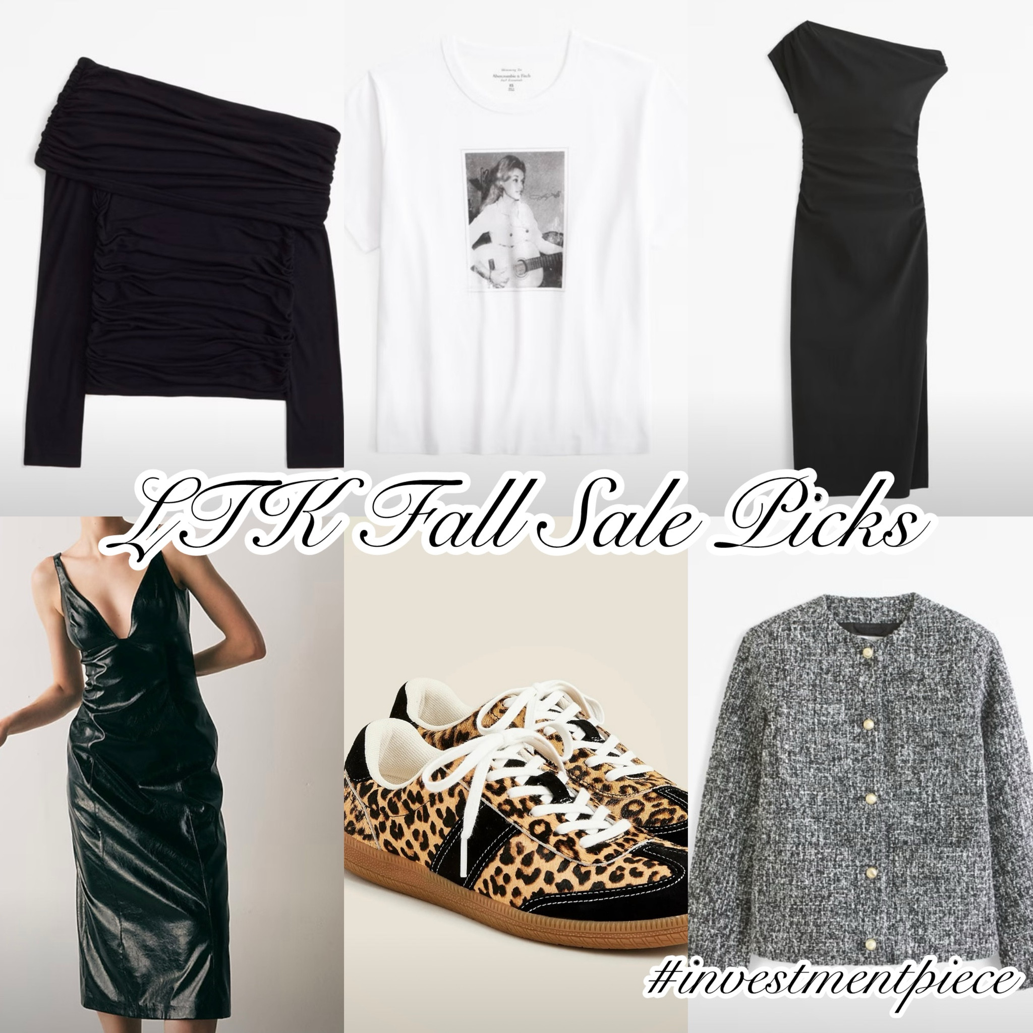 It’s the last few hours to take advantage of the in app sale codes for the Fall Sale! From faux leather dresses to leopard to graphic (Dolly!) tees and more- here are my top
Picks! #investmentpiece 

#LTKFindsUnder100 #LTKFallSale #LTKStyleTip