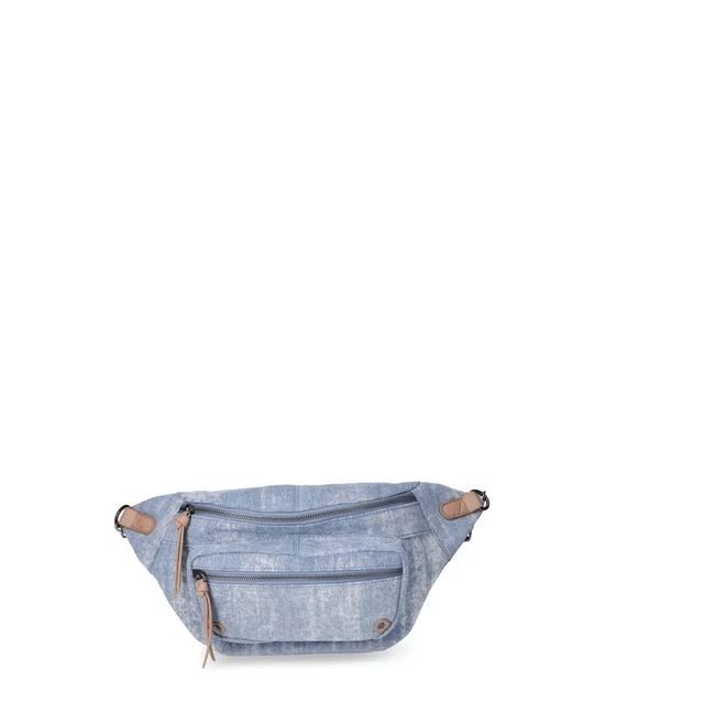 No Boundaries Women's Casual Fanny Pack Denim | Walmart (US)