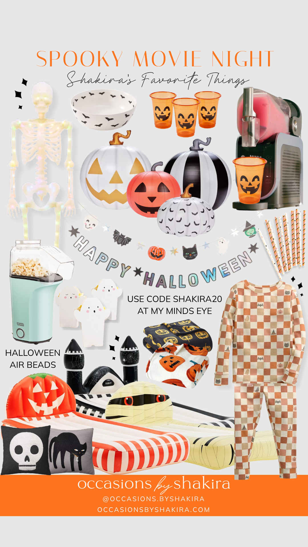 Spooky movie night essentials

#LTKmomlife #LTKSeasonal #LTKKids