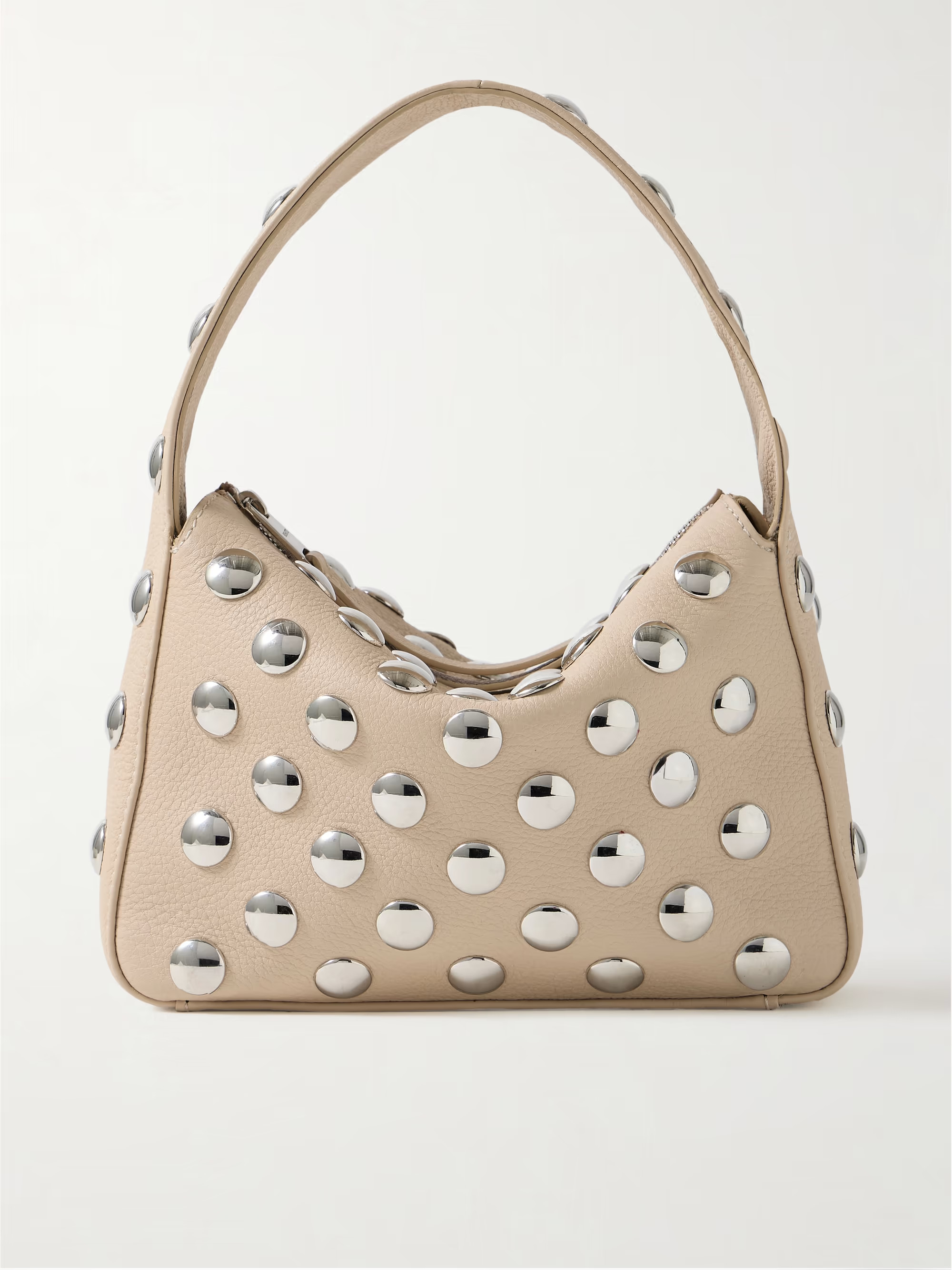 KHAITEElena small studded textured-leather shoulder bag | NET-A-PORTER (US)