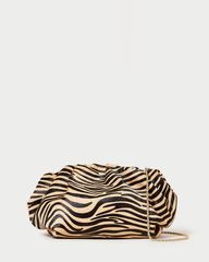 Salem Zebra Mini Clutch | Loeffler Randall