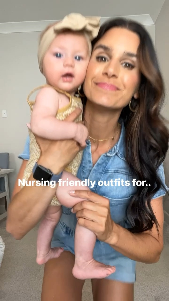 Nursing friendly outfits for my postpartum mamas 🫶🏽 🤱🏻 

Which one would you wear?🥰 

#breastfeedingoutfits #nursingfriendly #postpartumoutfit #4monthspostpartum #postpartumworkouts 