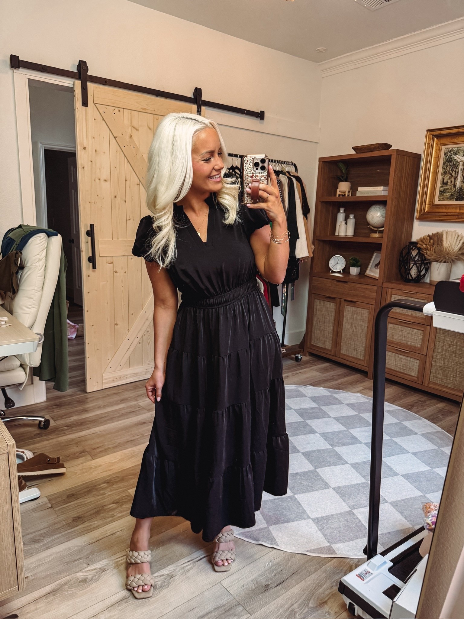 This black dress is the perfect mix of elegance and everyday comfort. I love the puff sleeved detail, the A-line silhouette and just how effortlessly chic it is! There are even pockets! A perfect dress for a night out  

#LTKStyle #AmazonFashion #EffortlessChic #LTKFinds #WardrobeEssentials #AmazonMustHaves #CasualAndChic #BlackMaxiDress #FlatteringFit #OOTD #MinimalistFashion #FashionMadeEasy

#LTKStyleTip #LTKFindsUnder50