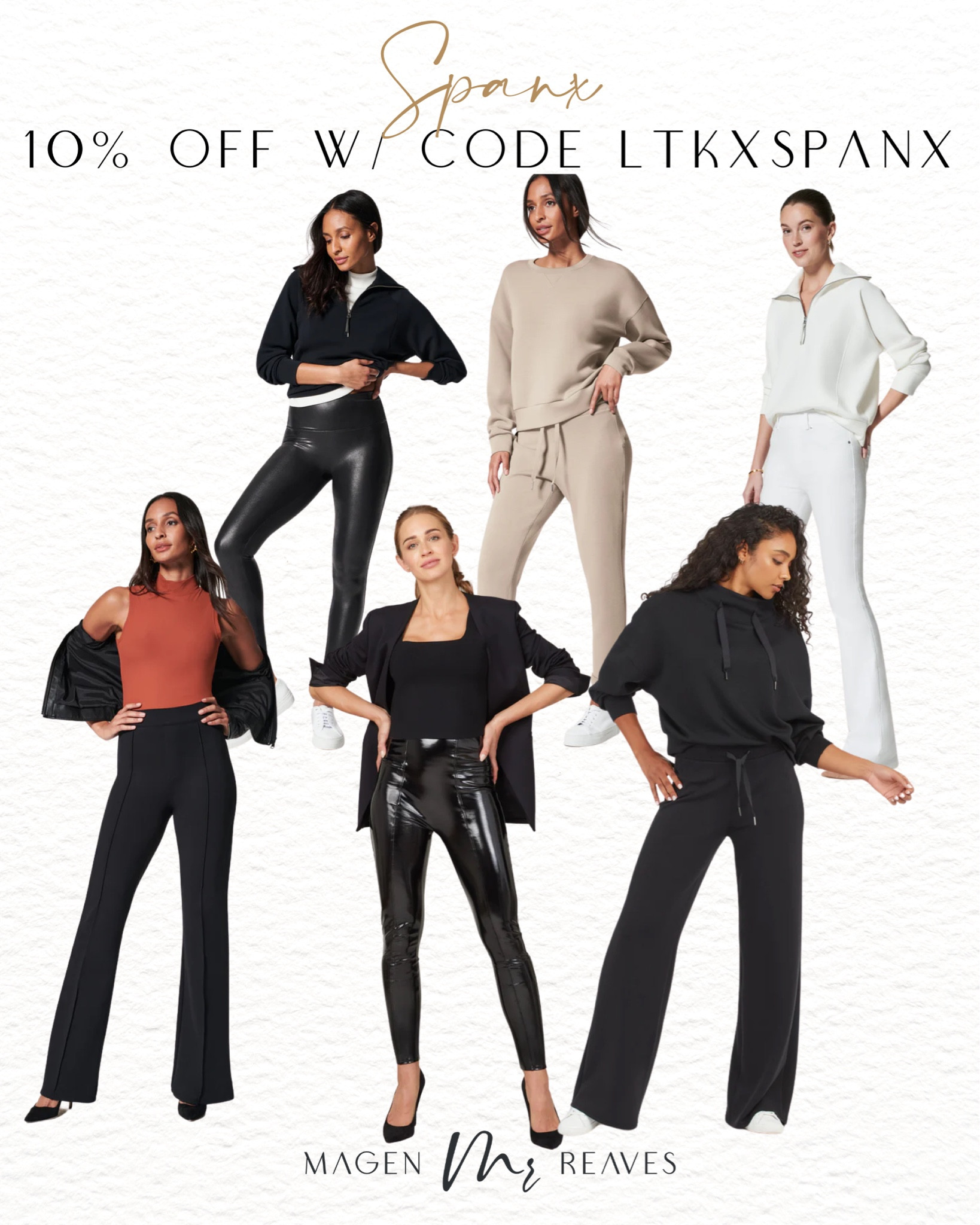 Spanx sale - 10% off with code LTKXSPANX - faux leather leggings - legging favorites - spanx leggings on sale 

#LTKstyletip #LTKfit #LTKsalealert