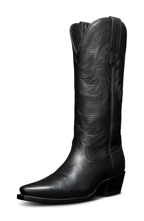 Tecovas The Annie Western Boot in Midnight at Nordstrom, Size 8 | Nordstrom